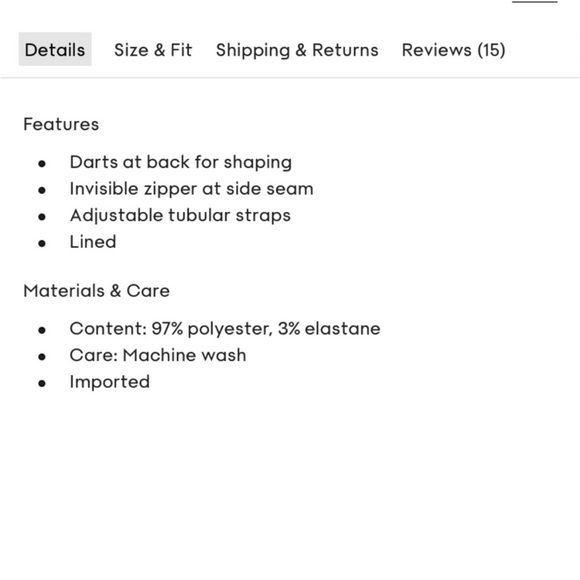 NWOT Aritzia Ten by Babaton Spades Dress - Picture 6 of 6